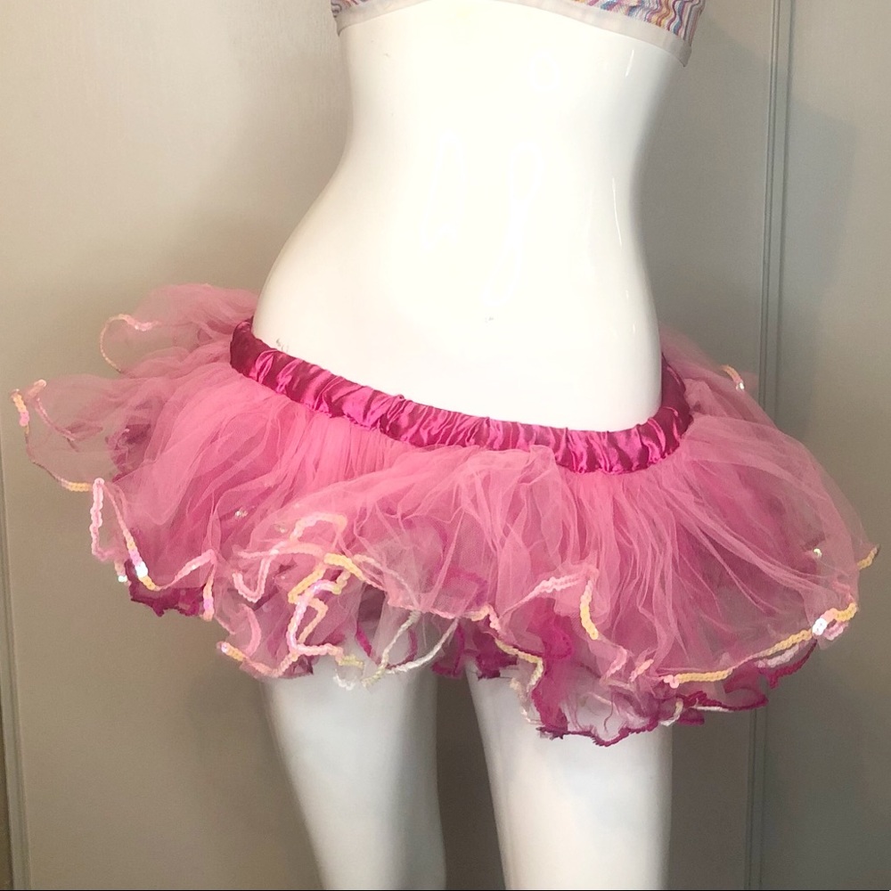 Pink reversible tutu